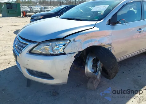 2015 Nissan Sentra Sl z USA, uszkodzony, nr VIN 3N1AB7AP7FY323711